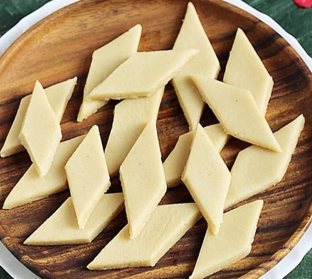 Cashew Burfi.