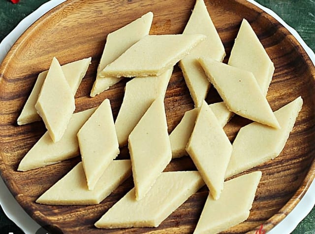 Cashew Burfi.
