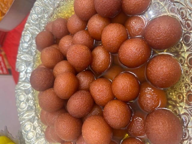 Gulab Jamun.