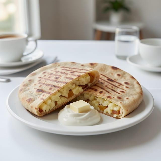Aloo Paratha.