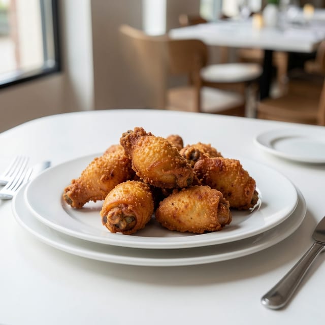 Deep-Fried Wings.