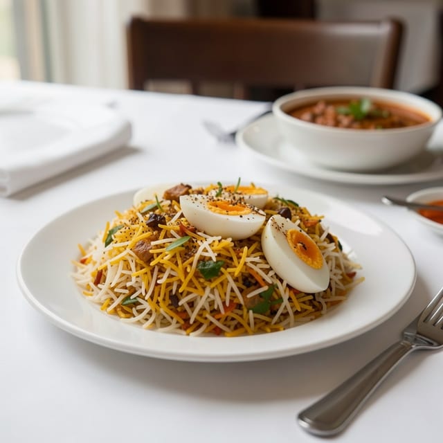 Egg Biryani.