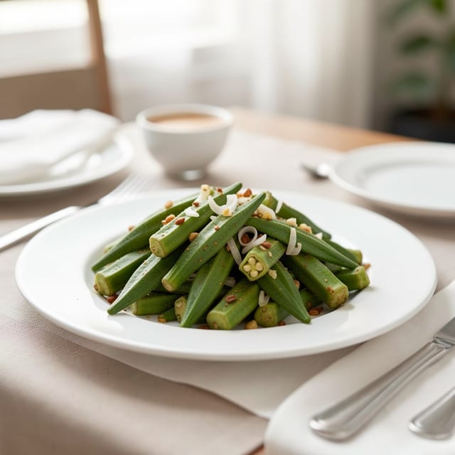 Bhindi (Okra).