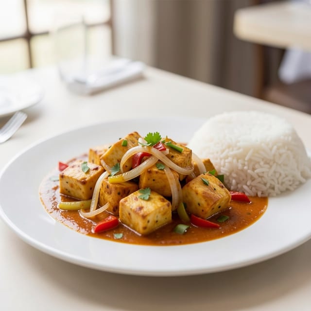 Chili Paneer.